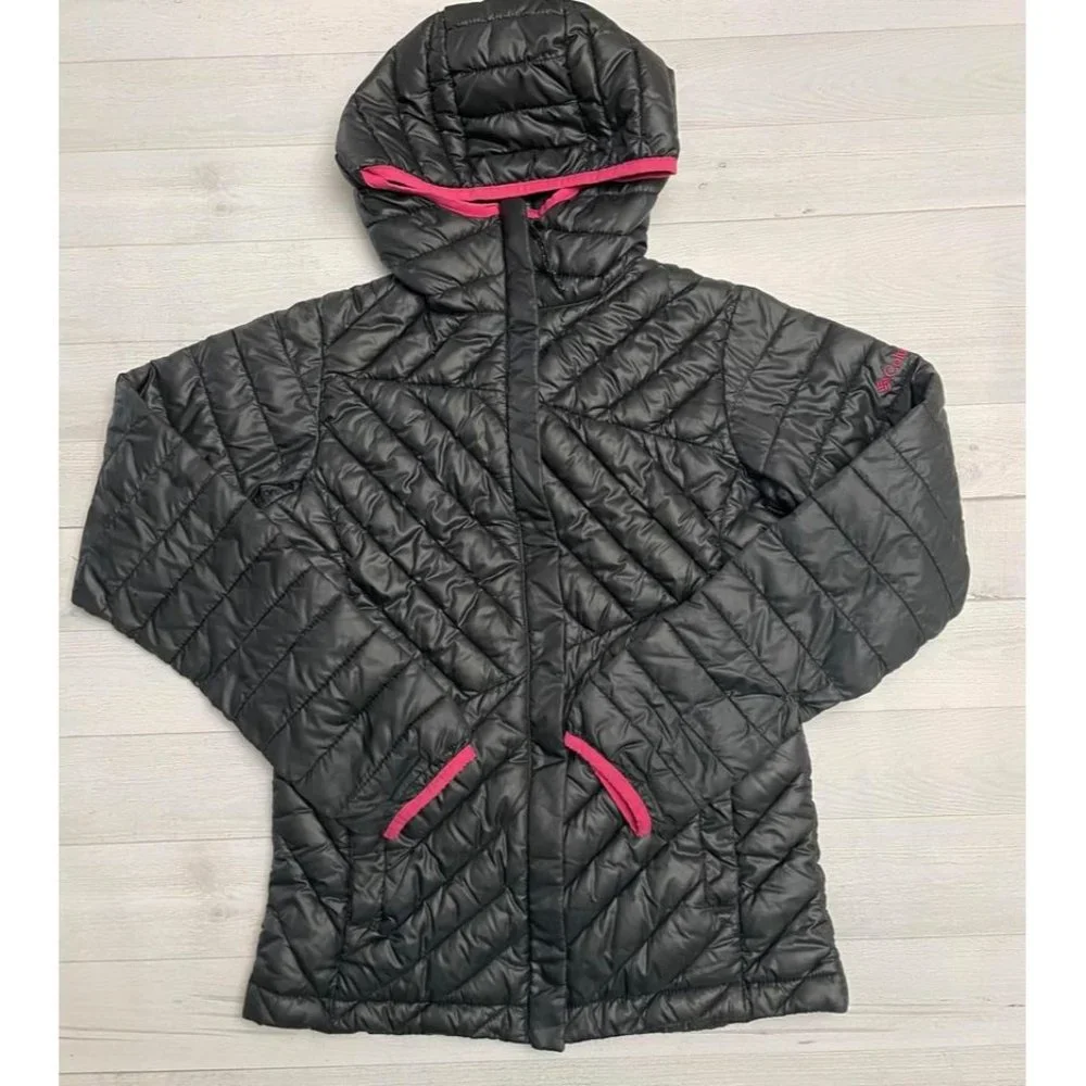 Columbia‎ Girls Powder Lite hooded Puffer Jacket 14/16